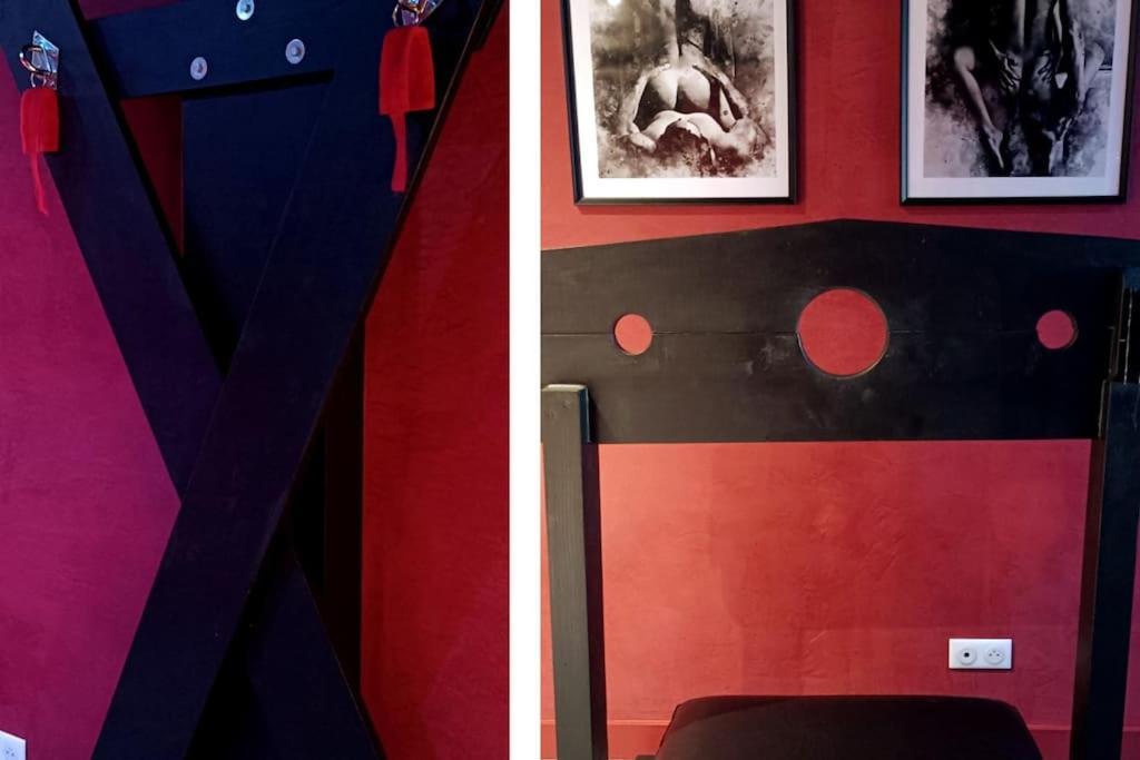 Appartement Balneo Et Sauna Prives The Red Room 莫吉奥 外观 照片